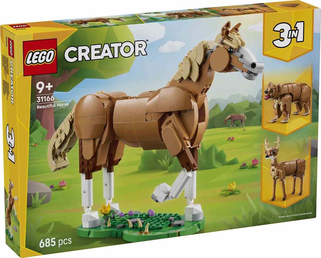 LEGO CREATOR 3en1 | Caballo Noble  - 31166