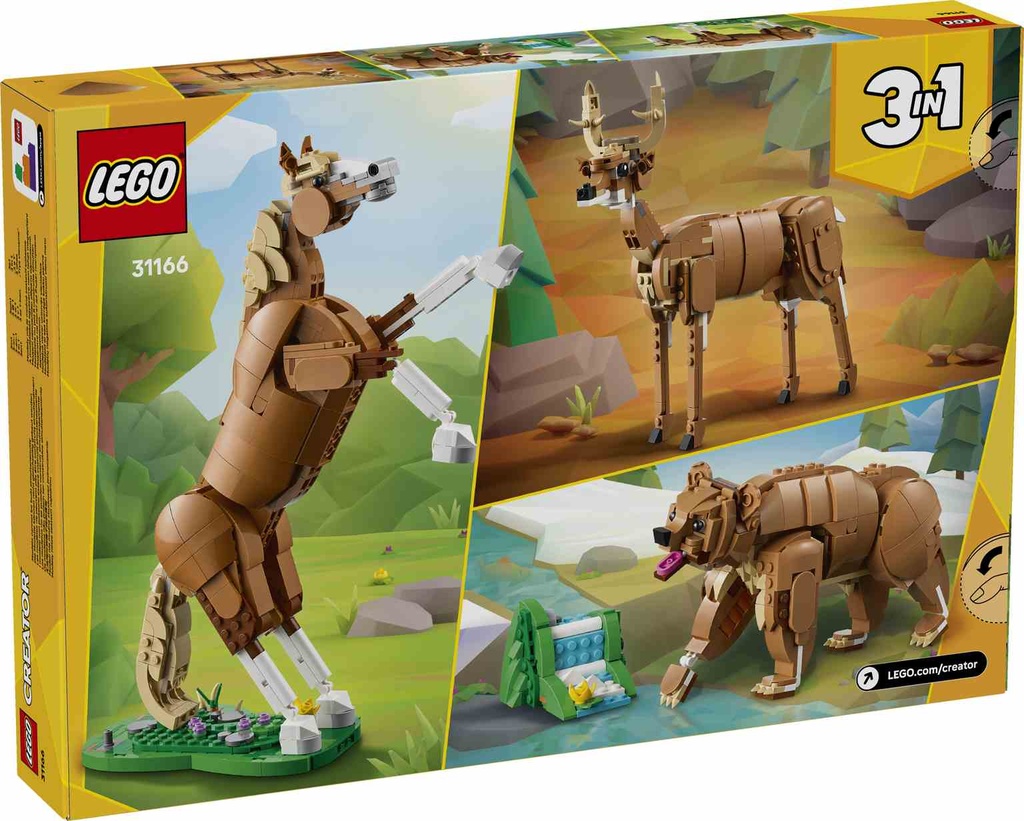 LEGO CREATOR 3en1 | Caballo Noble  - 31166