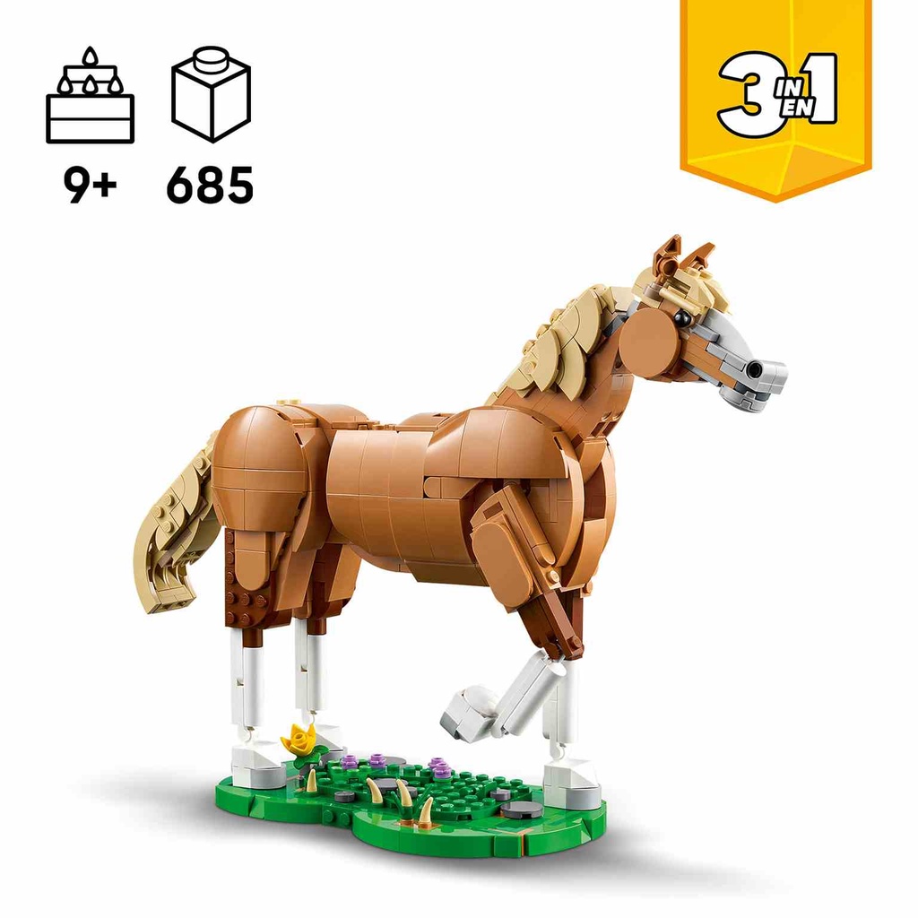 LEGO CREATOR 3en1 | Caballo Noble  - 31166