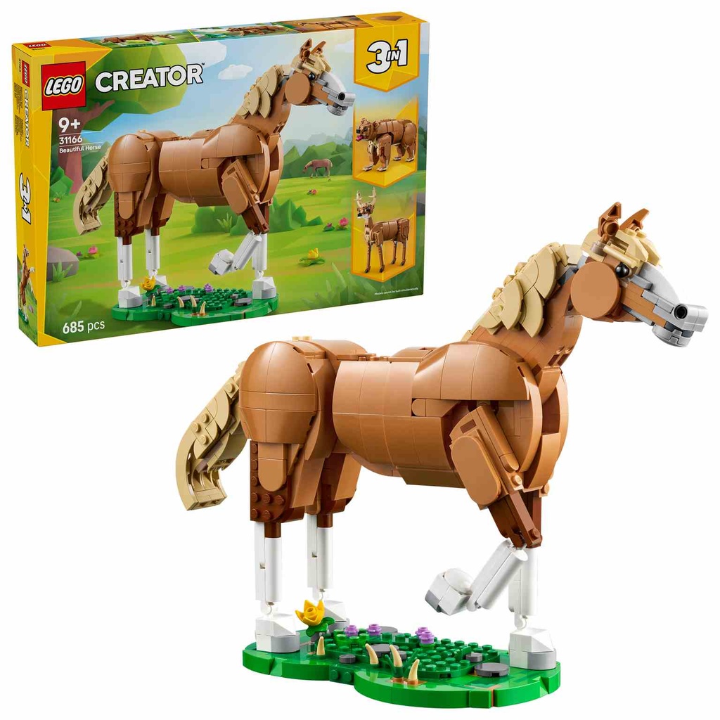 LEGO CREATOR 3en1 | Caballo Noble  - 31166