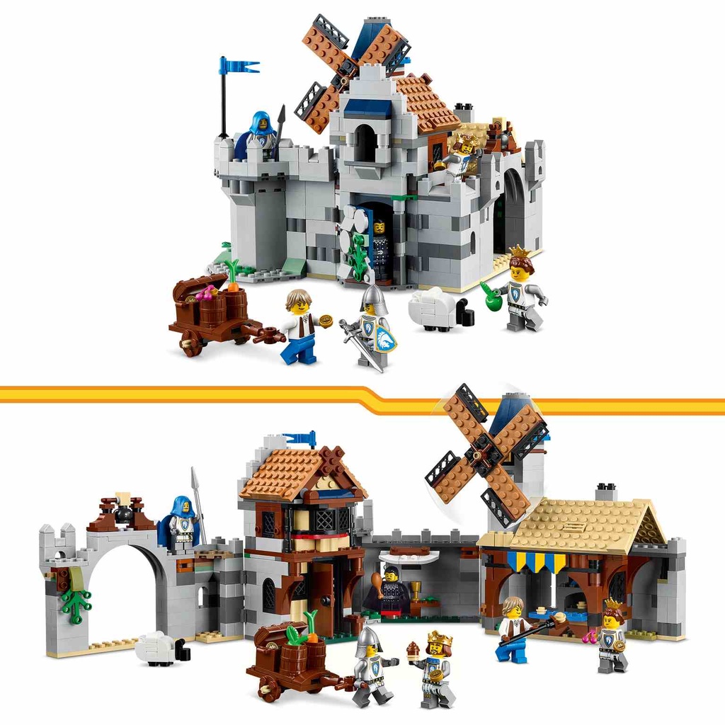 LEGO CREATOR 3en1 | Castillo Medieval de los Caballeros del Corcel  - 31168