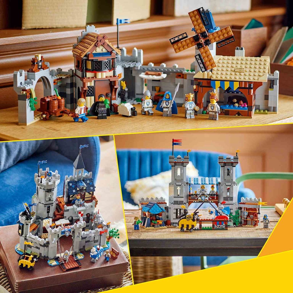 LEGO CREATOR 3en1 | Castillo Medieval de los Caballeros del Corcel  - 31168