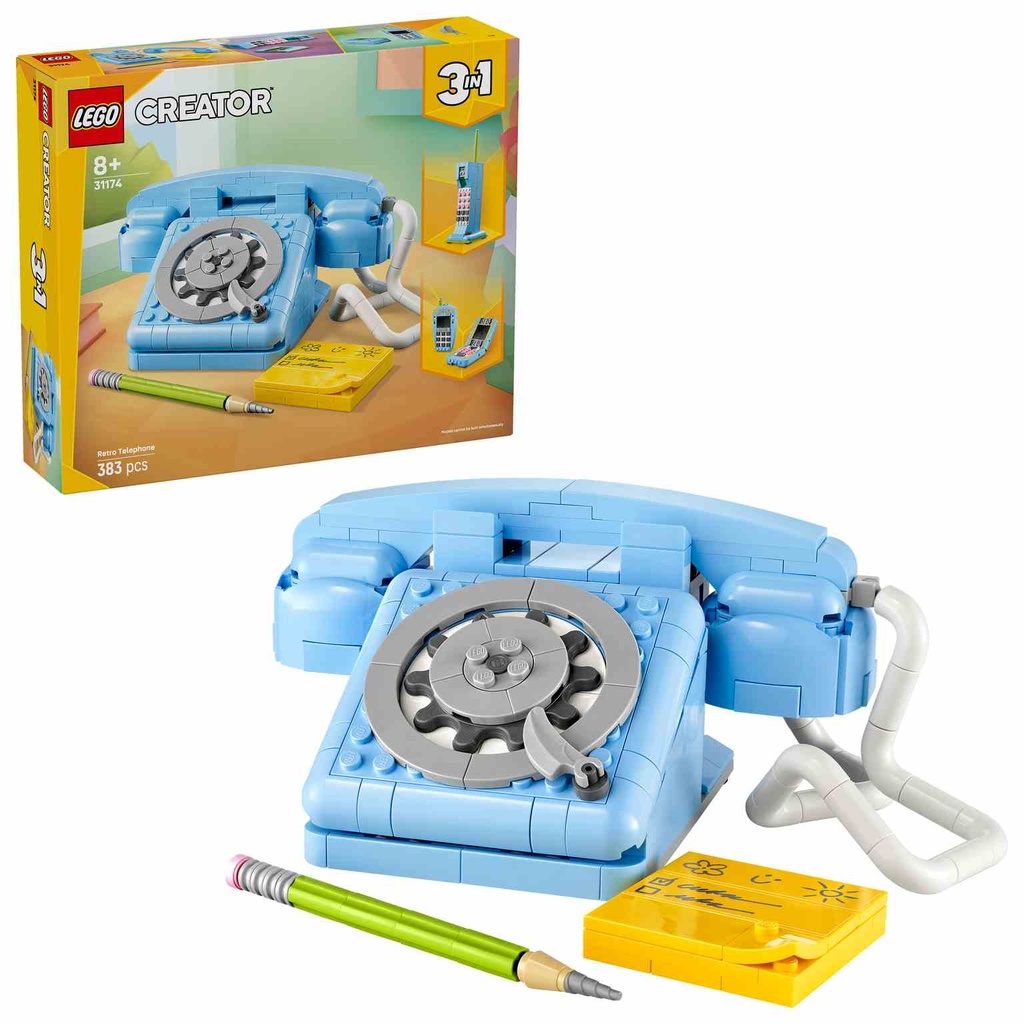 LEGO CREATOR 3en1 | Teléfono Retro - 31174