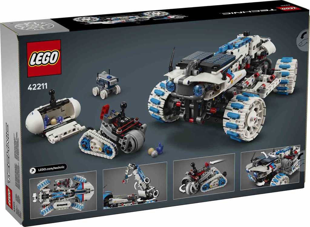 LEGO Technic | Vehículo Espacial Lunar Outpost™: Róver Lunar  - 42211