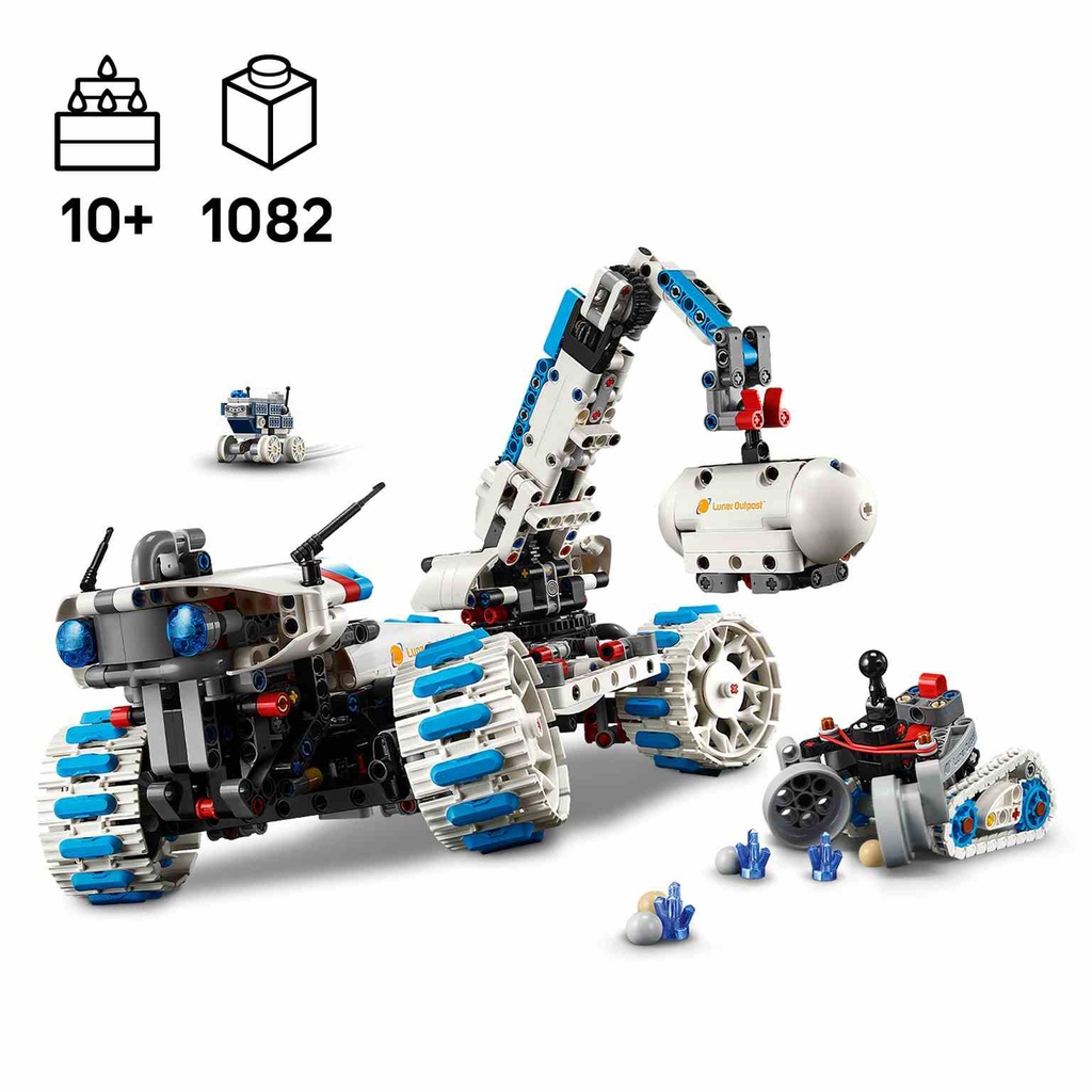 LEGO Technic | Vehículo Espacial Lunar Outpost™: Róver Lunar  - 42211