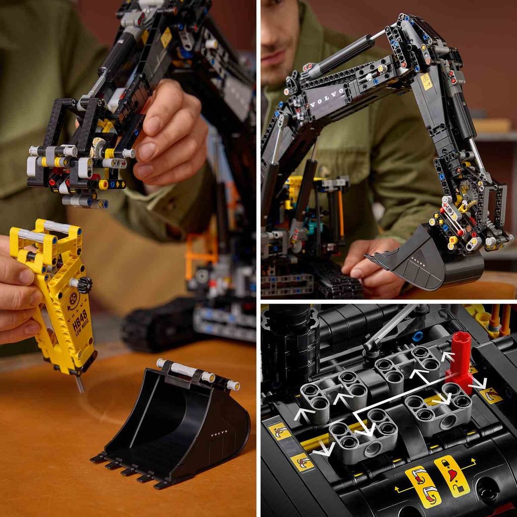 LEGO Technic | Excavadora Volvo EC500 Hybrid  - 42215