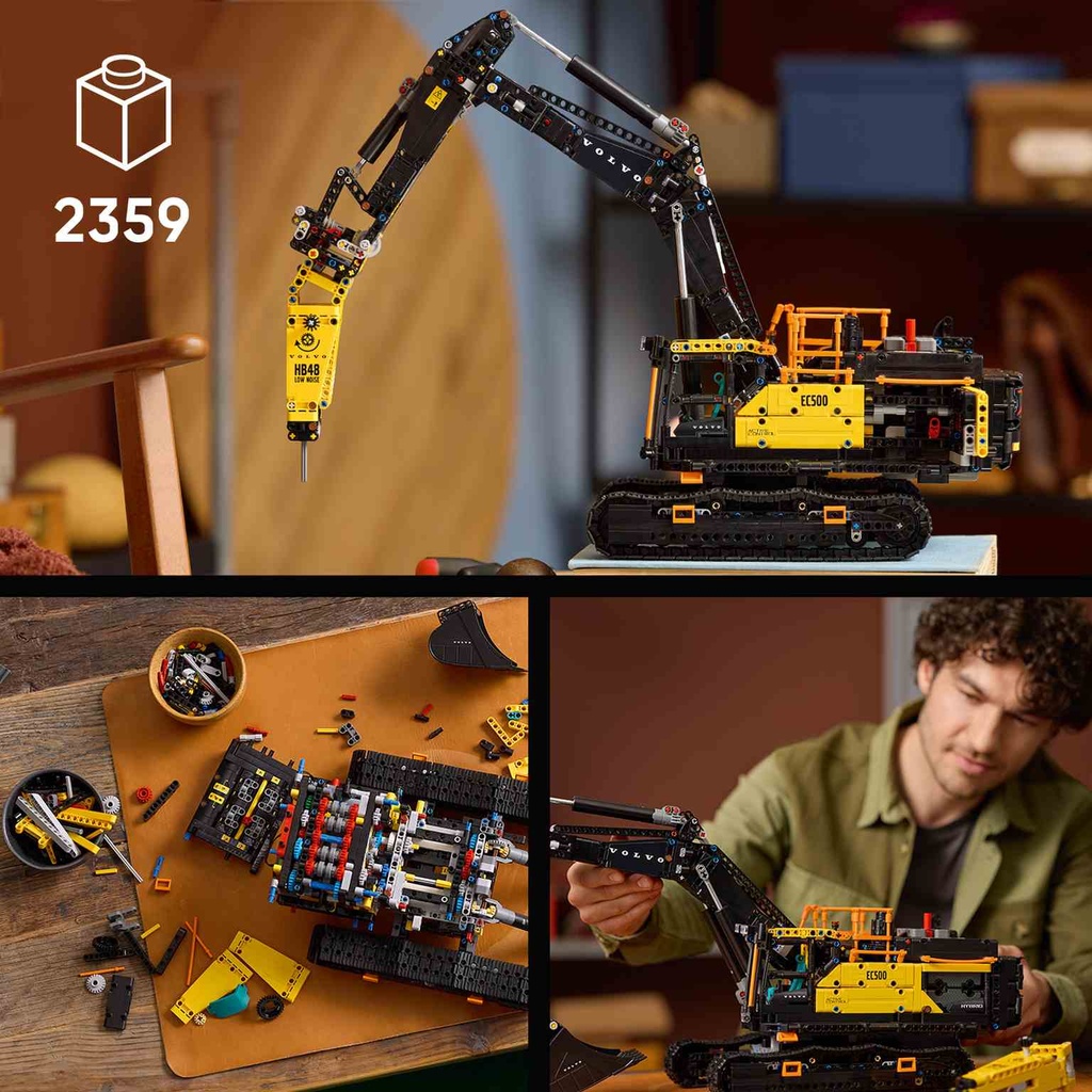 LEGO Technic | Excavadora Volvo EC500 Hybrid  - 42215