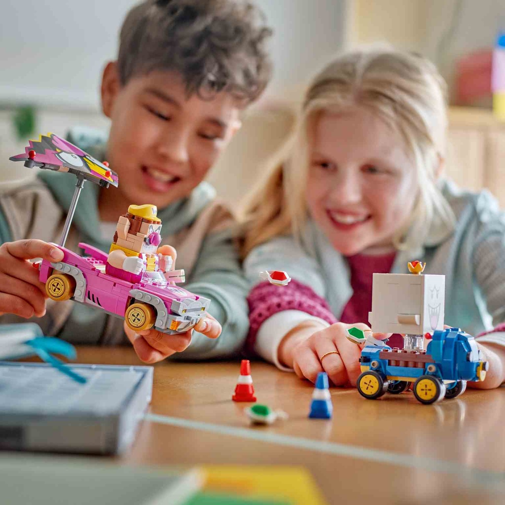 LEGO Super Mario | Mario Kart™ – Wario y Rey Boo - 72038