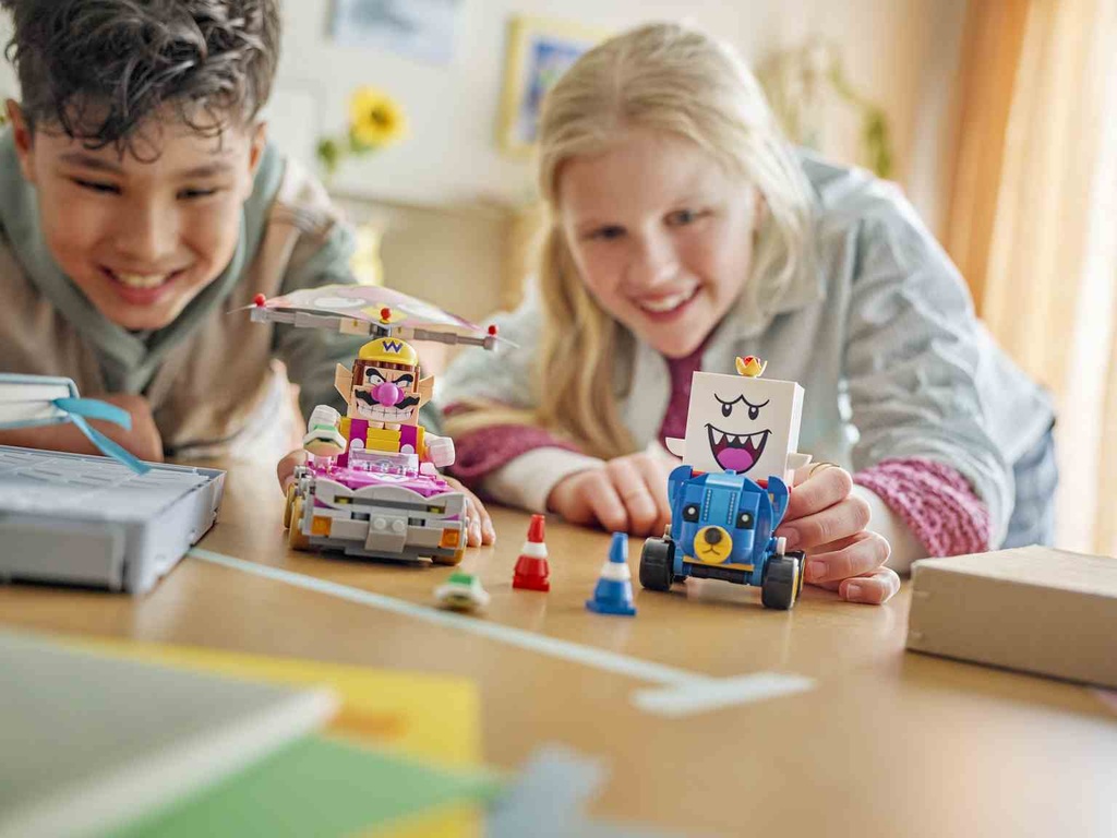 LEGO Super Mario | Mario Kart™ – Wario y Rey Boo - 72038