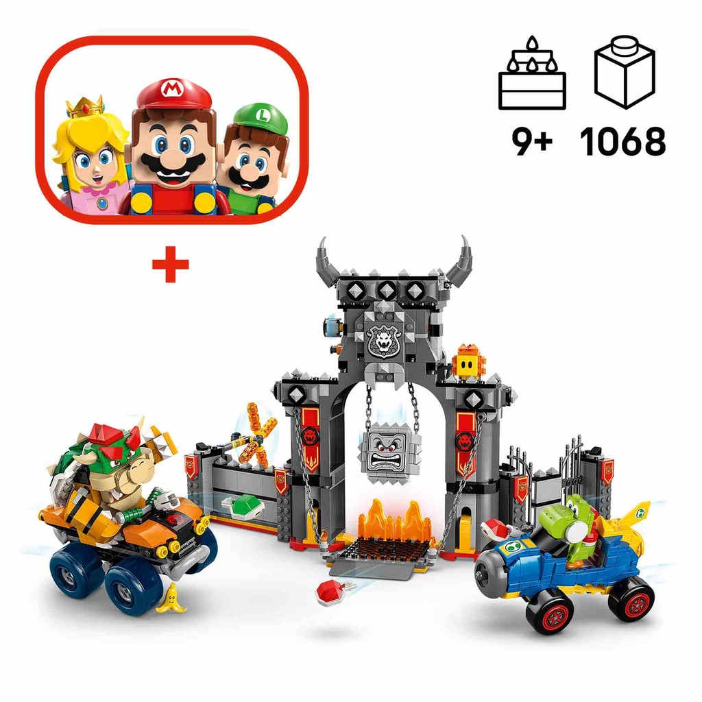 LEGO Super Mario | Mario Kart™ – Castillo de Bowser - 72039