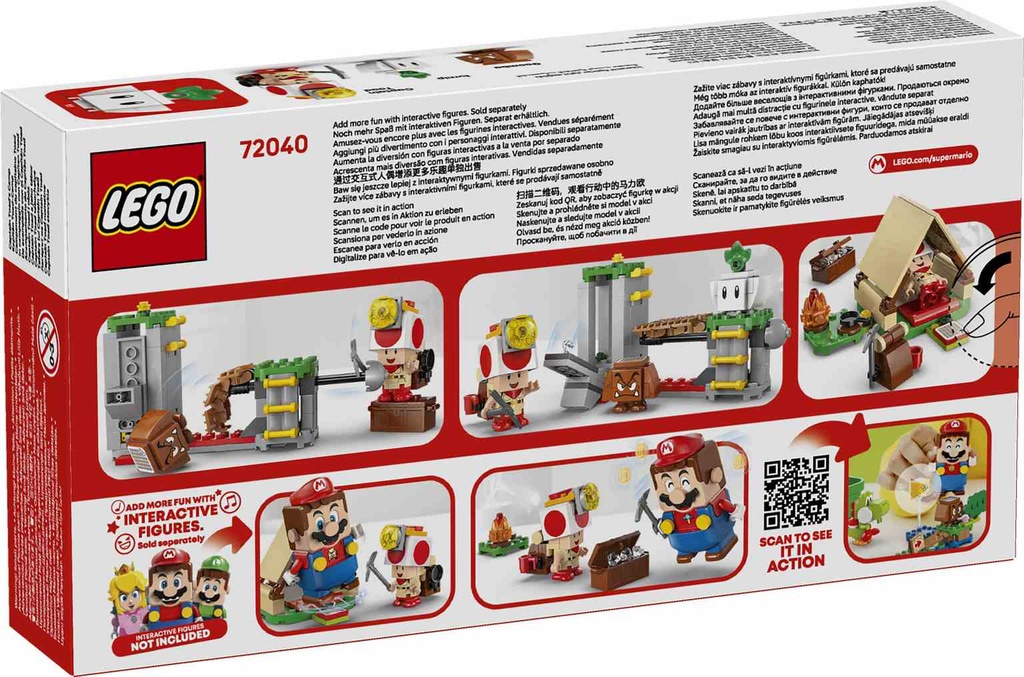 LEGO Super Mario | De acampada con el Capitán Toad - 72040