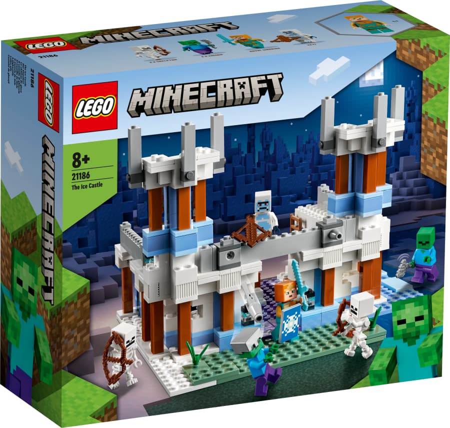 Lego Minecraft El Castillo de Hielo 21186