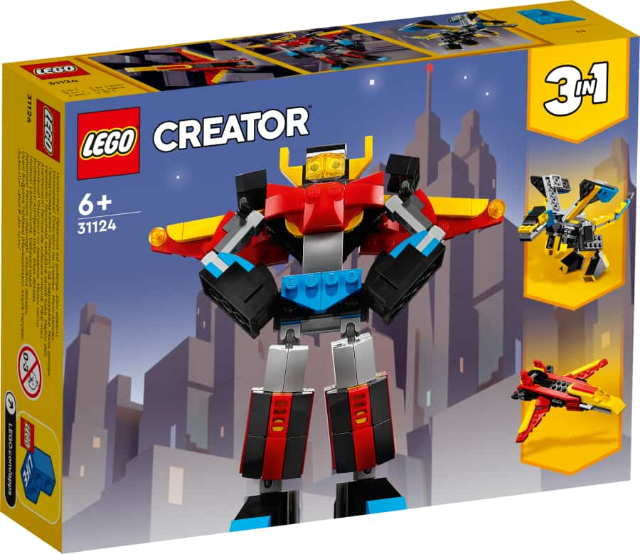 Lego Creator Robot Invencible 31124