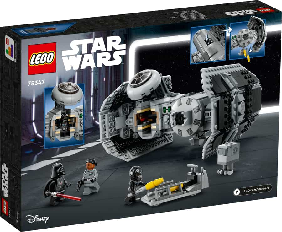 Lego Star Wars Bombardero TIE TIE 75347