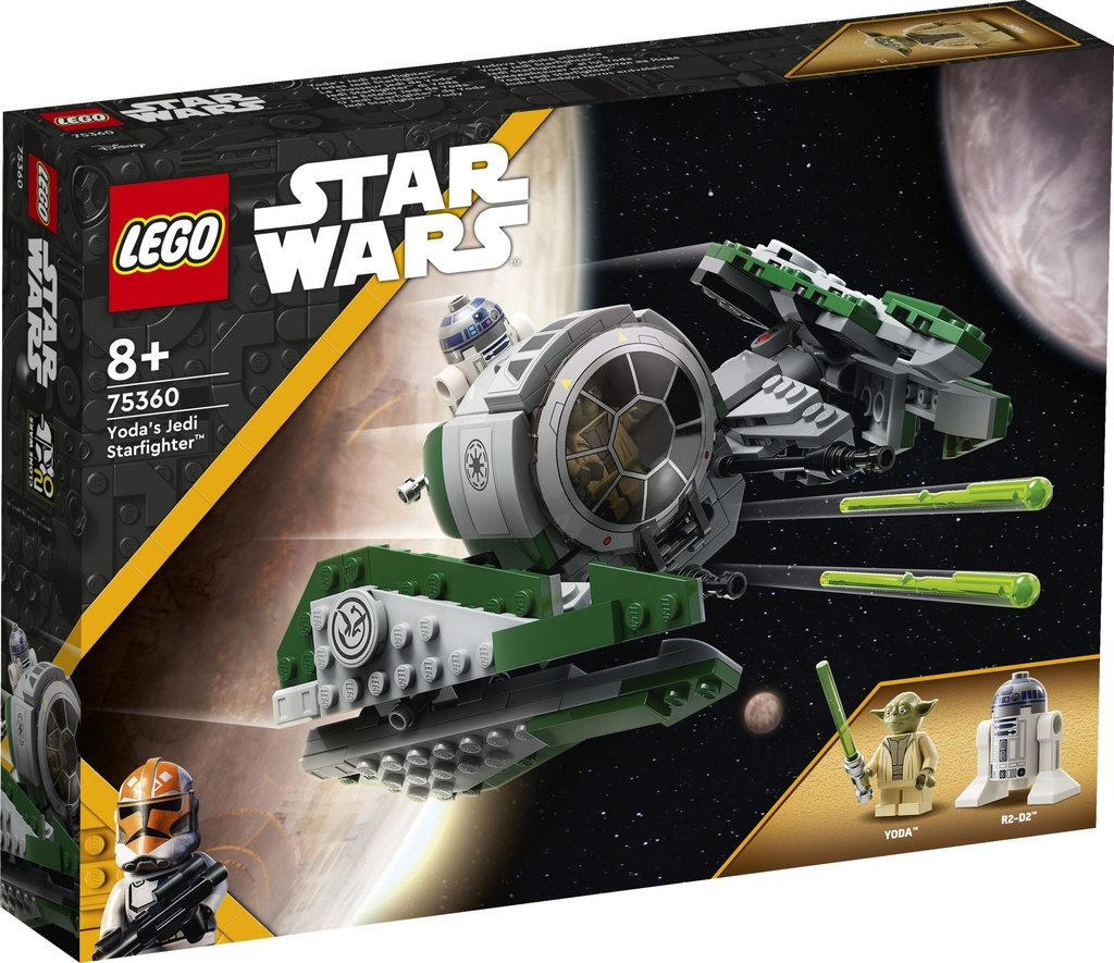 Lego Star wars  Caza Estelar Jedi de Yoda 75360