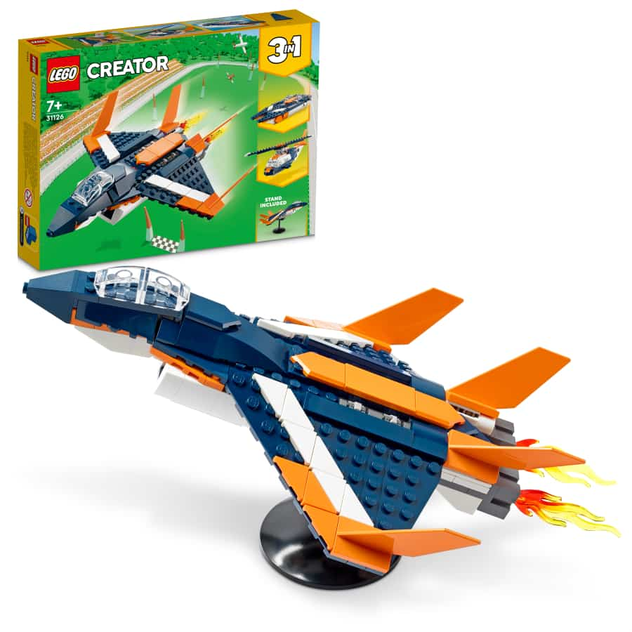 Lego Creator Reactor Supersónico 31126