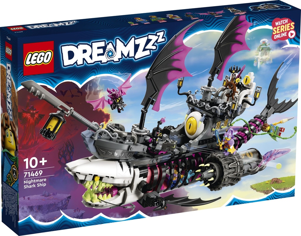 Lego Dreamzzz Barco Tiburón de las Pesadillas 71469