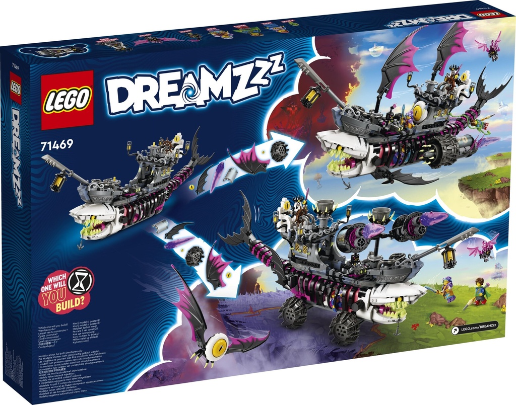 Lego Dreamzzz Barco Tiburón de las Pesadillas 71469