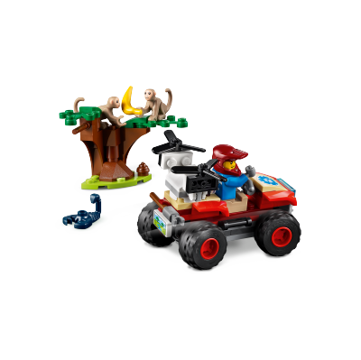 Lego City Rescate de la Fauna Salvaje Quad 60300