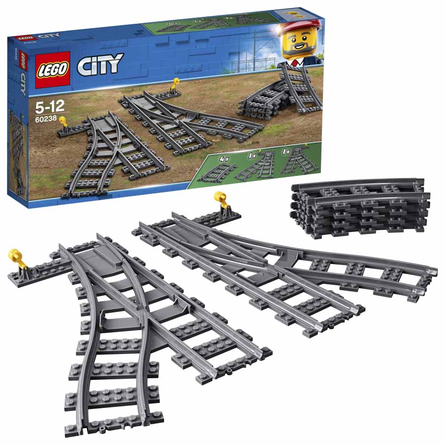 Lego City Cambios de Agujas 60238