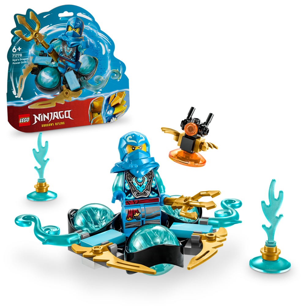 Lego Ninjago Nya Dragon Power: Derrape Spinjitzu 71778