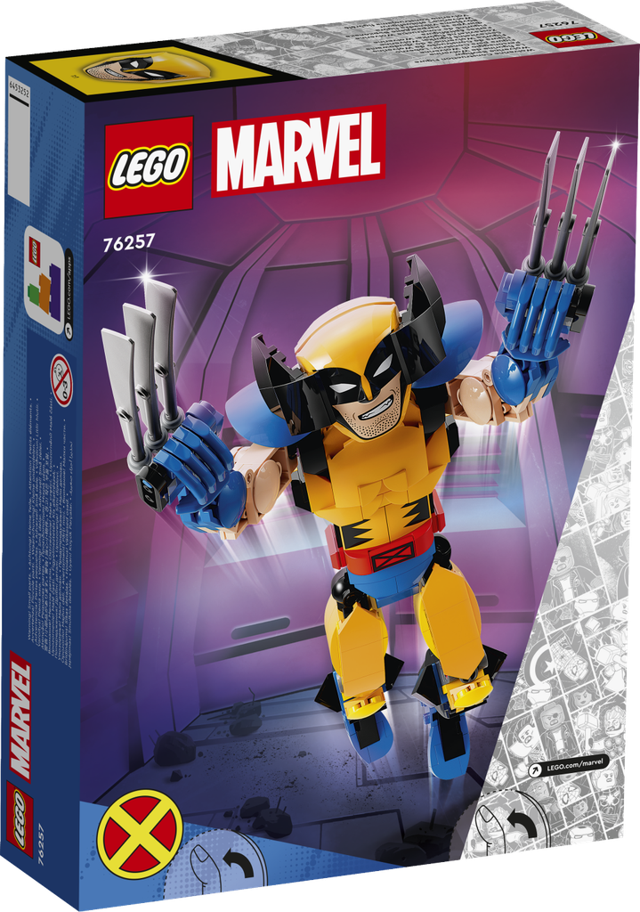 Lego Marvel Figura para Construir Lobezno 76257