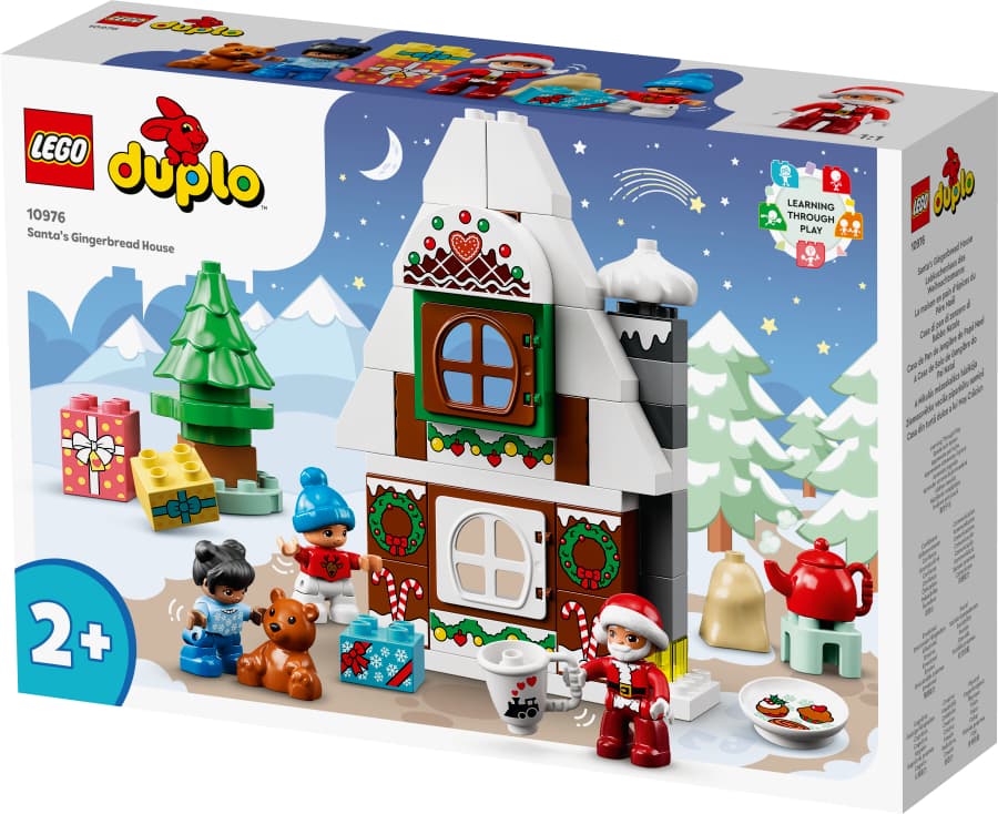 Lego DUPLO Casa de Pan de Jengibre de Papa Noel 10976