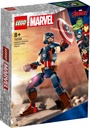 Lego Marvel Figura para Construir Capitan America 76258