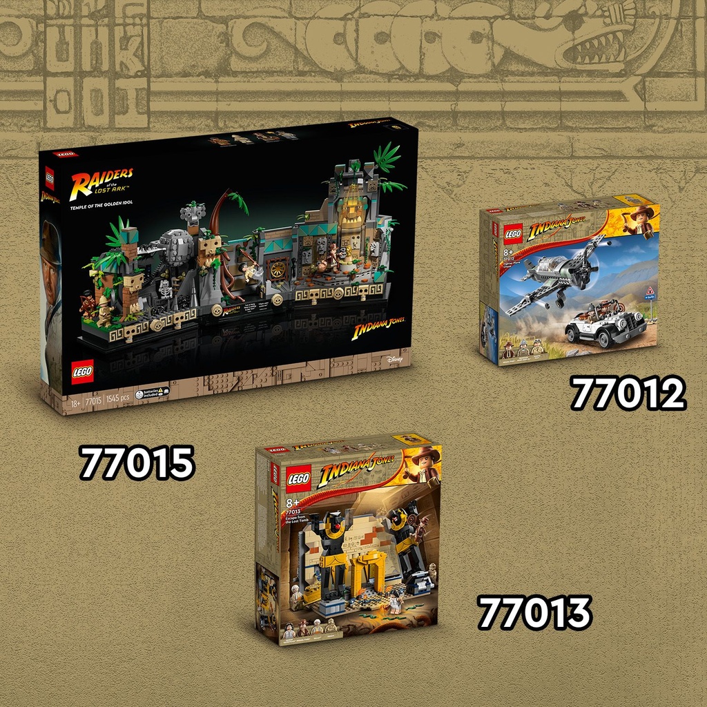 Lego Indiana Jones Persecución del Caza 77012