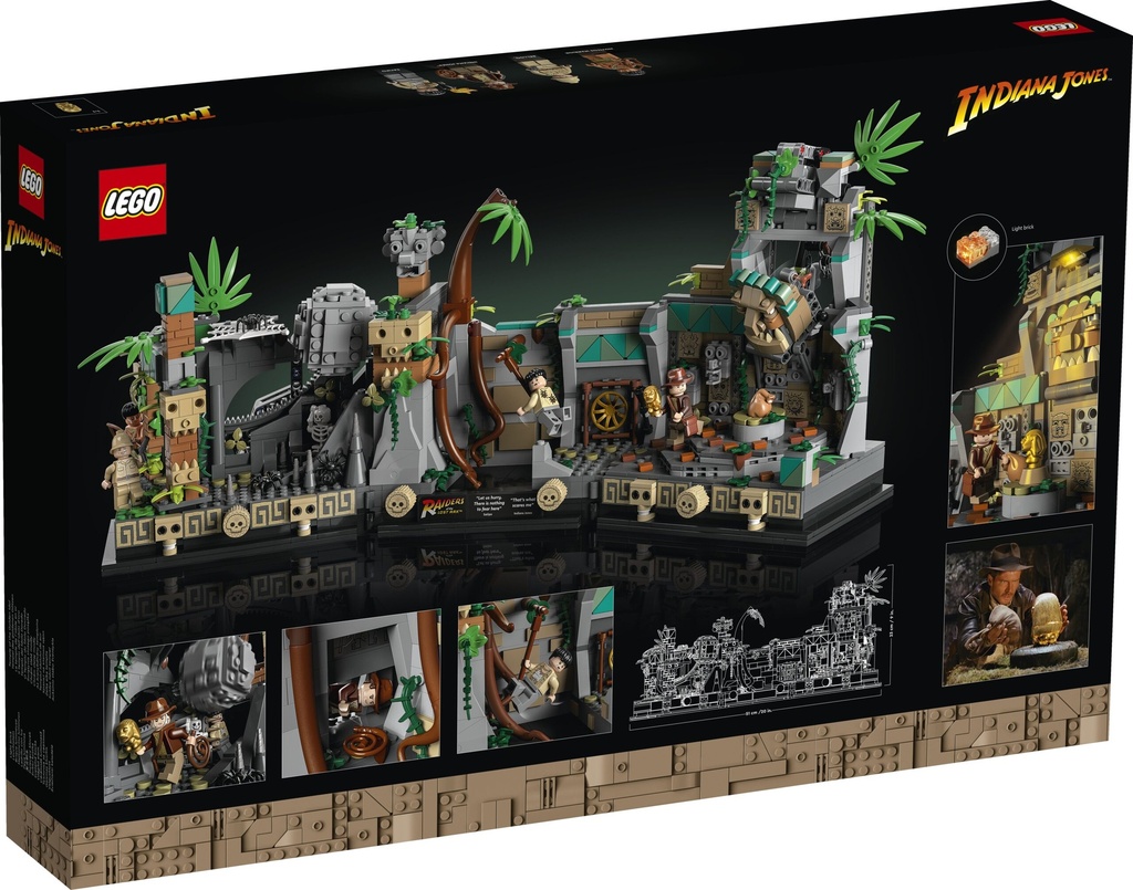 Lego Indiana Jones Templo del Ídolo Dorado 77015