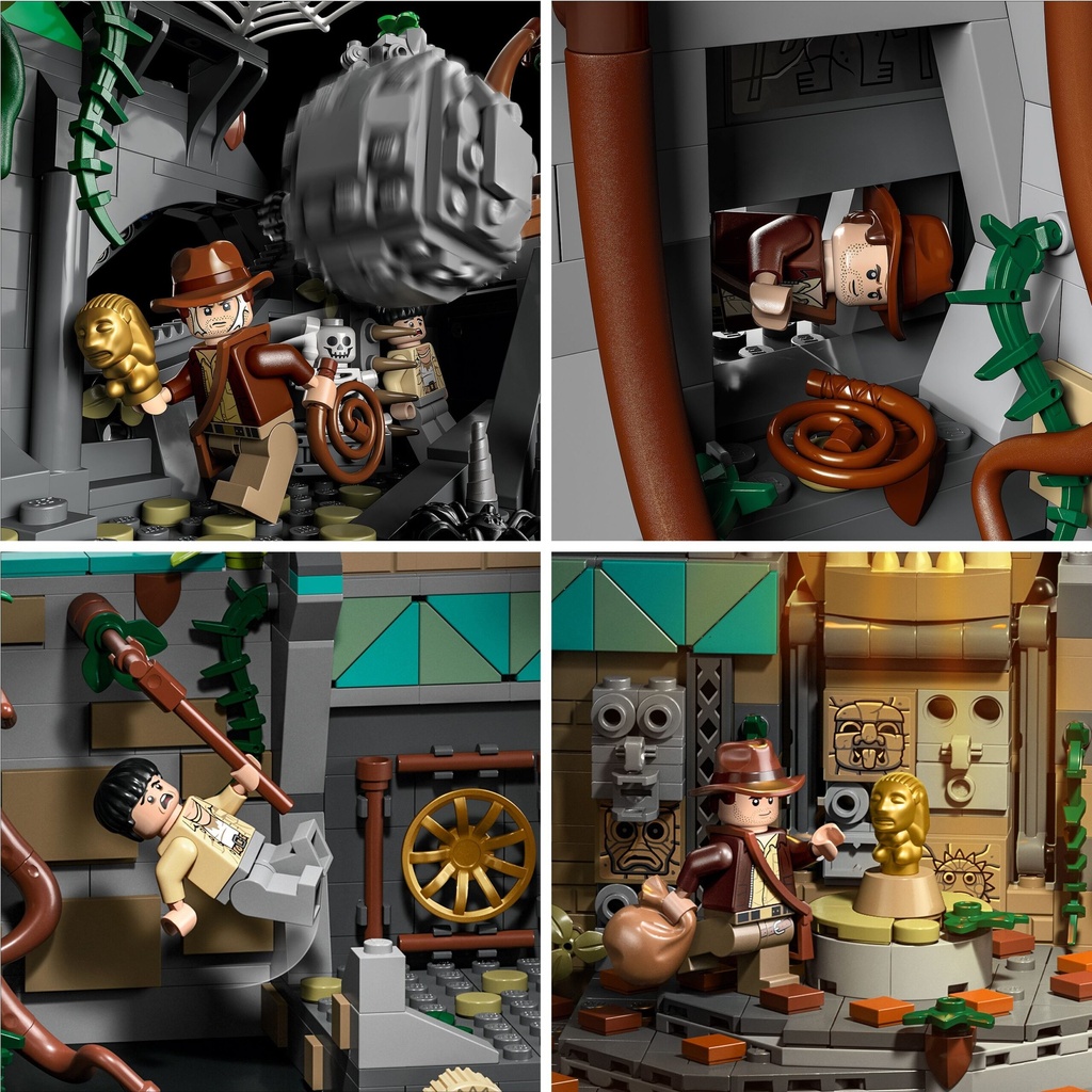 Lego Indiana Jones Templo del Ídolo Dorado 77015