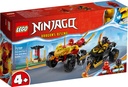 Lego NINJAGO Batalla en Coche y Moto de Kai y Ras 71789