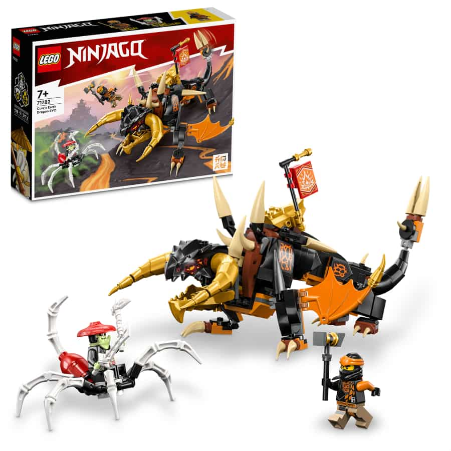 Lego Ninjago Dragón de Tierra EVO de Cole 71782