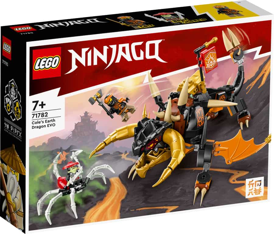 Lego Ninjago Dragón de Tierra EVO de Cole 71782