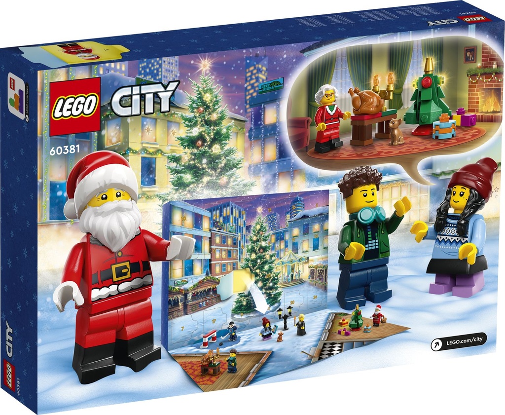 Lego City Calendario de Adviento 2023  60381