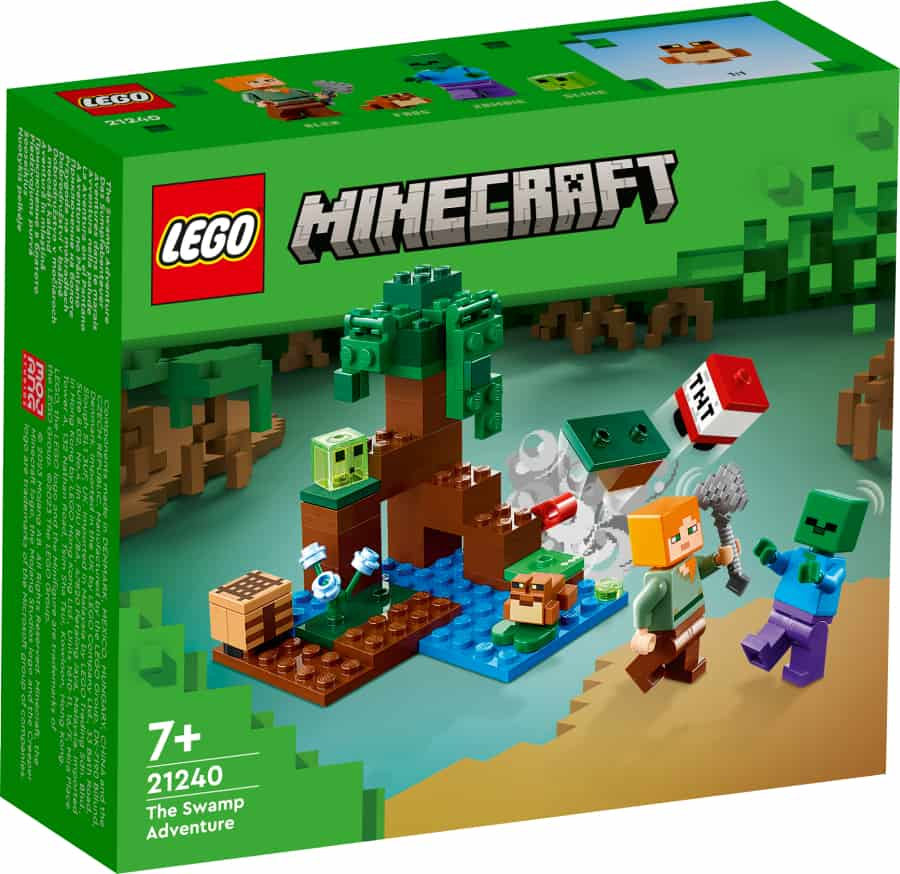 Lego Minecraft La Aventura en el Pantano 21240