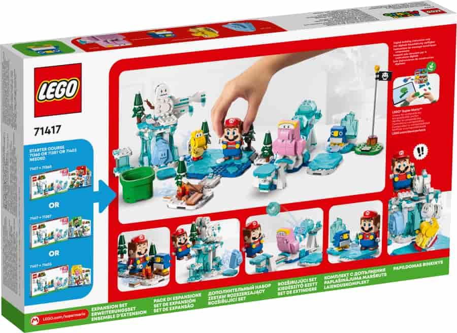 Lego Super Mario Set de Expansión Aventura en la nieve de la Morsik 71417