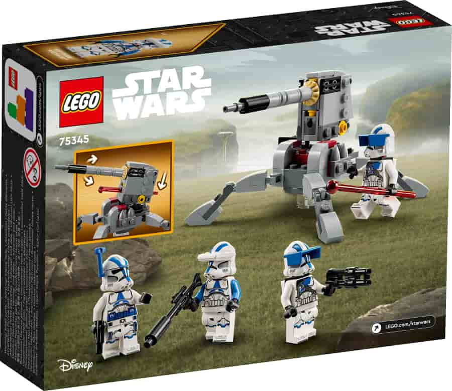 Lego Star wars Pack de Combate Soldados Clon de la 501 75345