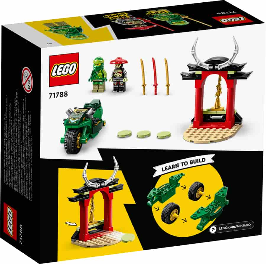 Lego NINJAGO Moto Callejera Ninja de Lloyd 71788