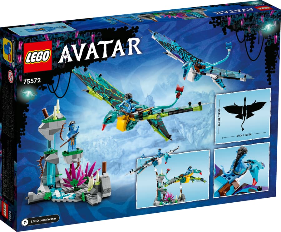 Lego Avatar Primer Vuelo en Banshee de Jake y Neytiri 75572