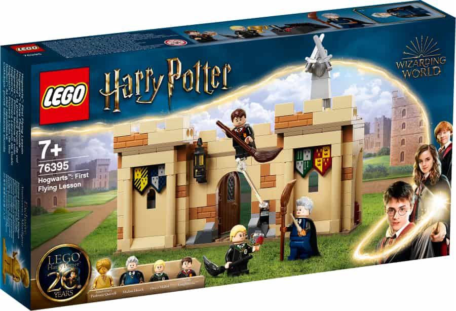 Lego Harry Potter Hogwarts first flying lesson 76395