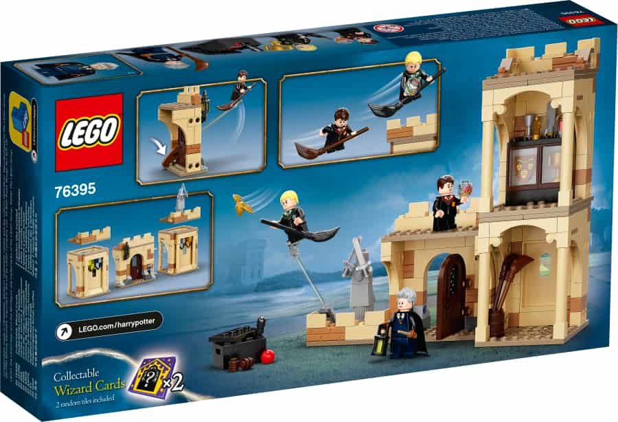 Lego Harry Potter Hogwarts first flying lesson 76395