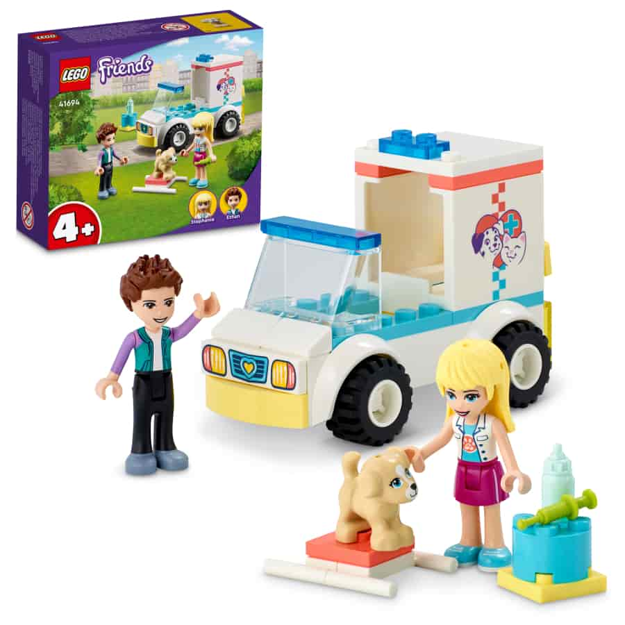 Lego Friends Ambulancia de la Clínica de Mascotas 41694