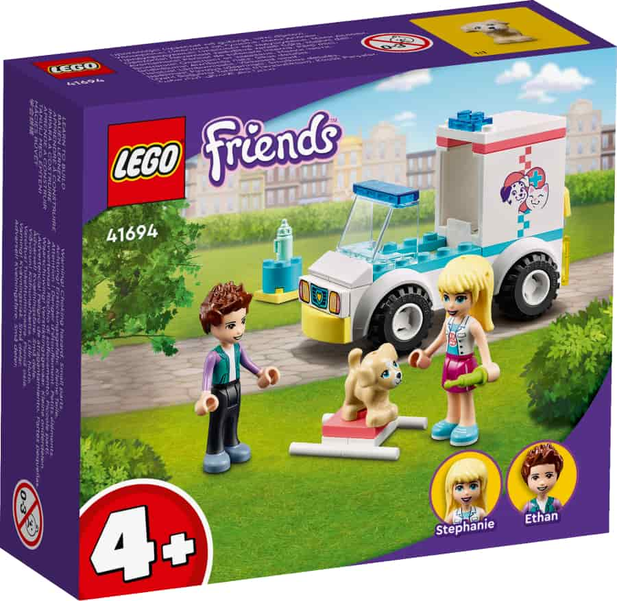 Lego Friends Ambulancia de la Clínica de Mascotas 41694