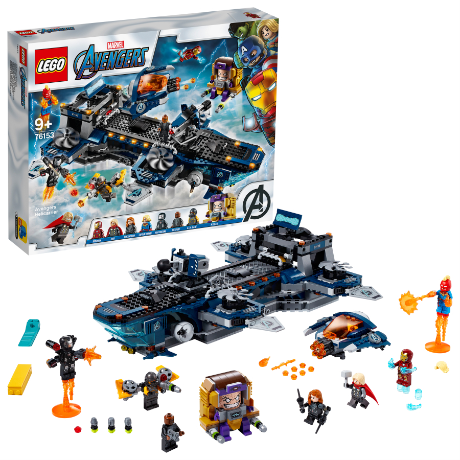 Lego Marvel Helitransporte de los Vengadores 76153