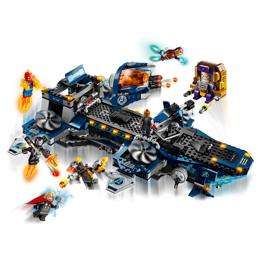 Lego Marvel Helitransporte de los Vengadores 76153