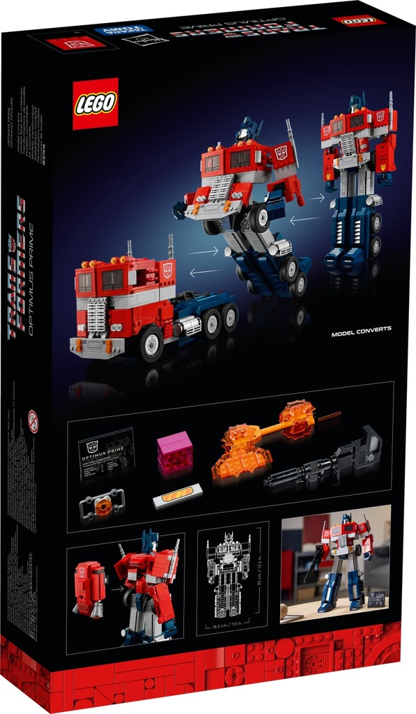 Lego ICONS Optimus Prime  10302