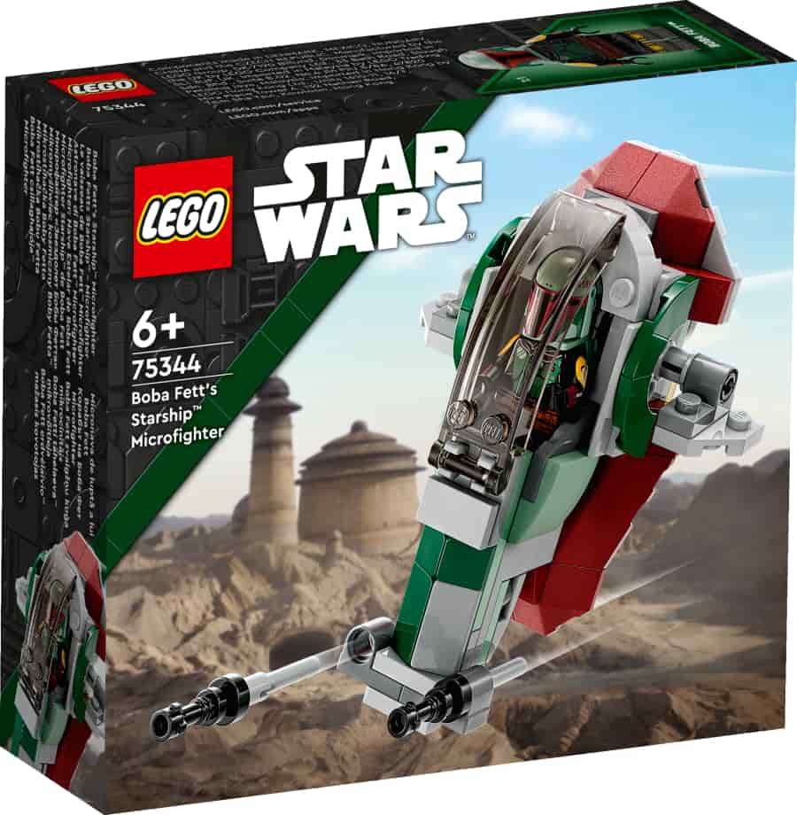 Lego Star wars Microfighter Nave Estelar de Boba Fett 75344