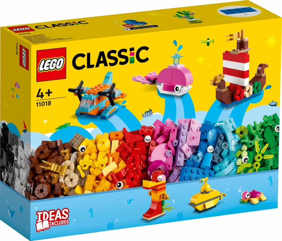 Lego Classic Diversión Oceánica Creativa 11018