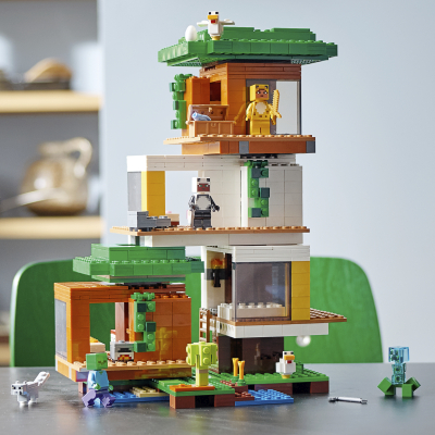 Lego Minecraft La Casa del Árbol Moderna 21174